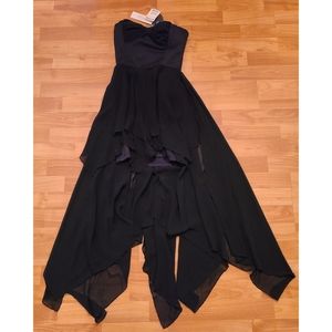 🆕️ Sans Souci Black Hi Low Flowy Dress